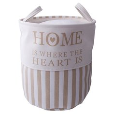 Handy Home Корзина для белья Home 36x36x39 см бежевый