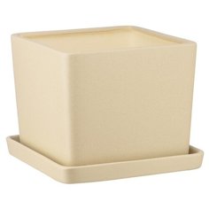 Горшок Вещицы Квадро OR10937124/OR10937123 бежевый