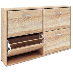 Обувница Мастер Милан-29 , размер (ШхГ): 120х20 см , цвет: дуб сонома