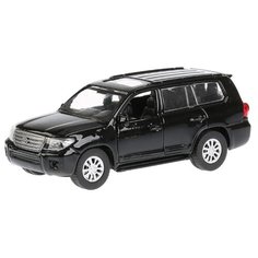 Внедорожник ТЕХНОПАРК Toyota Land Cruiser (CRUISER-WT/BK) 12.5 см черный