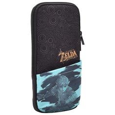HORI Защитный чехол Slim Pouch The Legend of Zelda: Breath of the Wild для консоли Nintendo Switch (NSW-168U) черный/серый