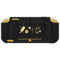 HORI Защитный чехол Hybrid System Armour Pokémon Pikachu для консоли Nintendo Switch Lite (NS2-077U) black & gold