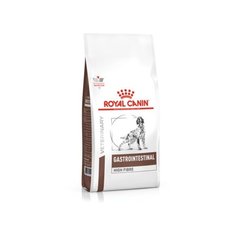 Сухой корм для собак Royal Canin Gastro Intestinal High Fibre, при болезнях ЖКТ 2 кг