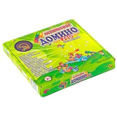 Настольная игра Строим вместе счастливое детство Логическое домино 20 элементов