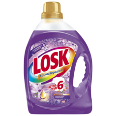 Гель для стирки Losk Aroma Индийский Жасмин и Розовое Дерево, 2.19 л, бутылка