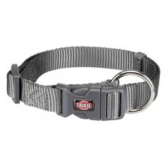 Ошейник TRIXIE Premium M–L 35-55 см графитовый
