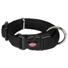 Ошейник TRIXIE Comfort Soft XXS-XS 17-25 см черный