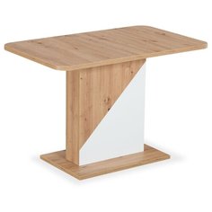 Стол кухонный STOOL GROUP Accent, раскладной, ДхШ: 110 х 69 см, длина в разложенном виде: 145 см, дуб/белый