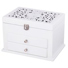 Lefard Шкатулка для украшений, 255-150 белый