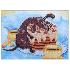 Hobby & Pro Набор для вышивания бисером Сладкоежка 30 х 22 см (БН-3142)
