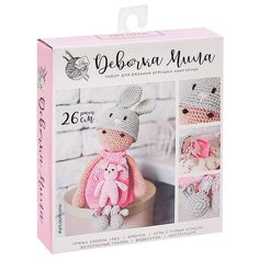 Арт Узор Набор для вязания Мягкая игрушка Девочка Мила (2724106)