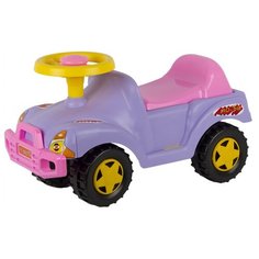 Каталка-толокар СТРОМ Автомобиль (У431) сиреневый