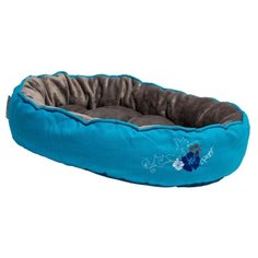 Лежак для кошек Rogz Snug Pod CPS 40х32х8 см Blue Floral