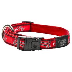 Ошейник Rogz Fancy Dress XL (HB02) 43-70 см red bone