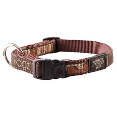 Ошейник Rogz Fancy Dress XL (HB02) 43-70 см mocha bones