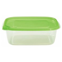 Phibo Контейнер с клапаном Фрэш 1.25 л прозрачный/зеленый