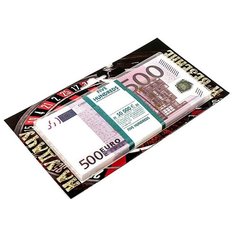 Эврика Забавная пачка На удачу и везение 500 евро, разноцветный