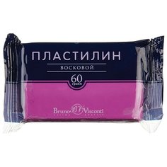 Пластилин Bruno Visconti восковой ярко-лиловый 60г (34-0020/39)