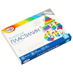 Пластилин ГАММА Классический 8 цветов 160 г со стеком (281031) Gamma