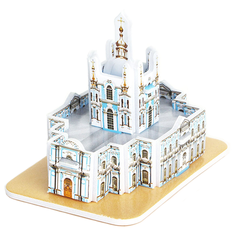 3D-пазл IQ Puzzle 3D Смольный Собор (17034), 15 дет.
