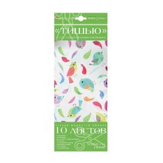 Цветная бумага тишью с орнаментом Альт, 50х66 см, 10 л.