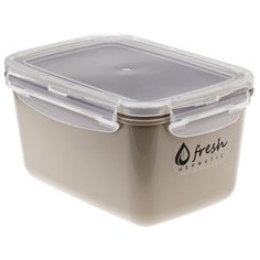 IDEA (М-Пластика) Контейнер Фреш 1.3 л капучино
