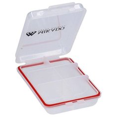 Коробка для приманок для рыбалки MIKADO UACH-H338 10.5х7х2.5 см бесцветный