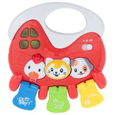 Развивающая игрушка Развитика Веселая ферма (РА-ZY412786) красный