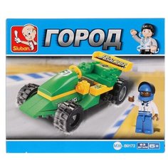 Конструктор SLUBAN Городская серия M38-B0172 Racing Car