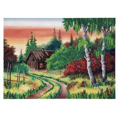 Hobby & Pro Набор для вышивания бисером Летний вечер 38 х 28 см (БН-3403)