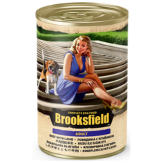 Сухой корм для собак BROOKSFIELD говядина, ягненок, с коричневым рисом 400г