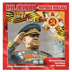 Настольная игра Задира-Плюс Г. К. Жуков маршал Победы, большая
