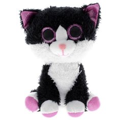 Мягкая игрушка Fancy Кот Фенсик чёрно-белый 23 см