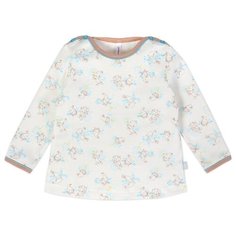 Лонгслив Мамуляндия размер 80, молочный/голубой