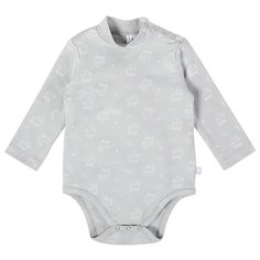 Боди Мамуляндия размер 74, серый