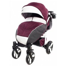 Прогулочная коляска Lepre Rally 11 бордо меланж/графит/белый