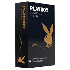 Презервативы Playboy Ультратонкие (6 шт.)