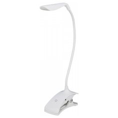 Настольная лампа на прищепке светодиодная Uniel TLD-533 White, 3 Вт