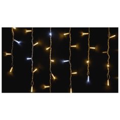 Гирлянда Uniel UL-00003949, 200 ламп, теплый белый+белый/прозрачный провод