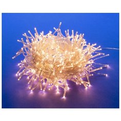 Гирлянда Uniel UL-00005480, 400 ламп, теплый белый/прозрачный провод