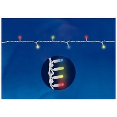 Гирлянда Uniel 07927, 120 ламп, разноцветный/белый провод