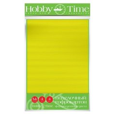 Цветной картон гофрокартон Флуоресцентные цвета Альт, A4, 4 л., 4 цв.