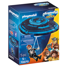 Конструктор Playmobil The Movie 70070 Рекс Дашер с парашютом