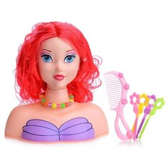 Кукла-торс Oubaoloon для создания причесок, 20 см, B123-3