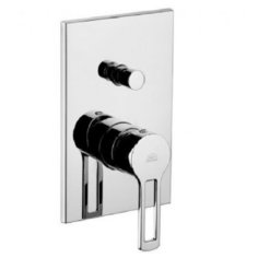 Смеситель для ванны с подключением душа Paffoni Ringo RIN015CR однорычажный встраиваемый