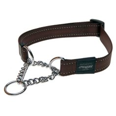 Ошейник-удавка Rogz Utility XL (HC05) 43-70 см коричневый