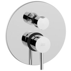 Смеситель для ванны с подключением душа Paffoni Light LIG018CR однорычажный встраиваемый хром