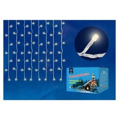 Гирлянда Uniel UL-00006422, 160 ламп, теплый белый/прозрачный провод