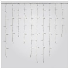 Гирлянда Uniel бахрома 07950 (300 х 70 см), 200 ламп, синий/прозрачный провод