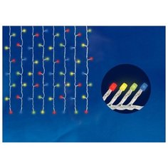 Гирлянда Uniel UL-00006421, 160 ламп, разноцветный/прозрачный провод